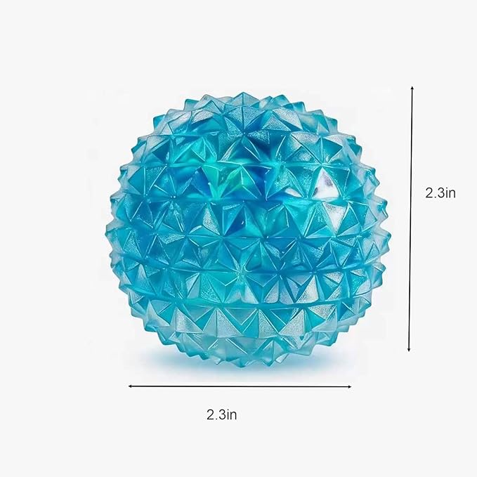 Brilliant Ball Stress Toy – Colorful Sensory Squeeze Ball