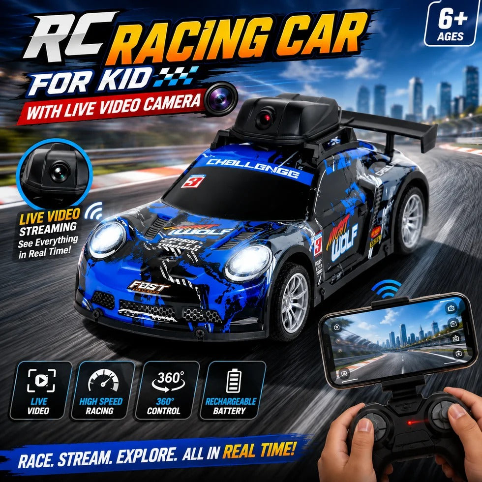 RC Racing Car with Live Video Camera