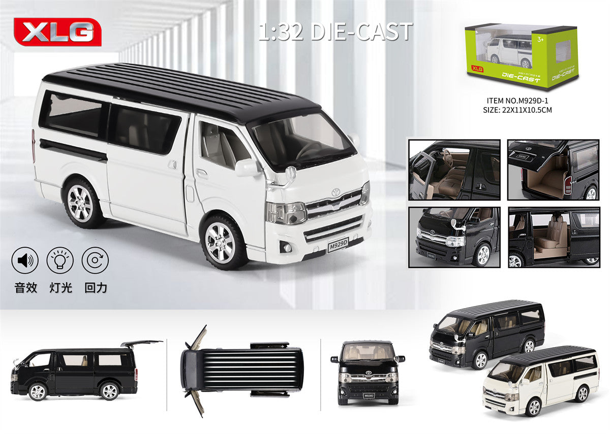 Toyota Hiace 1:32 Die-Cast Model Van