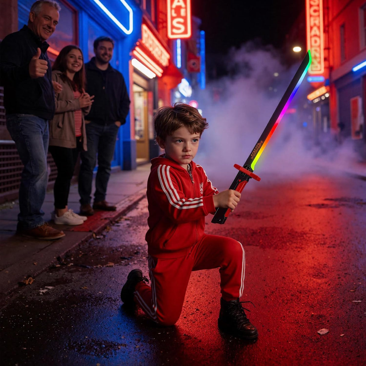 Sparkblade LED Light Sword with Smoke & Light Effects