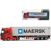 1:50 Scale Alloy Scania Container Truck Model – Pull-Back with 3 Opening Doors