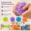 Brilliant Ball Stress Toy – Colorful Sensory Squeeze Ball