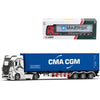 1:50 Scale Alloy Scania Container Truck Model – Pull-Back with 3 Opening Doors