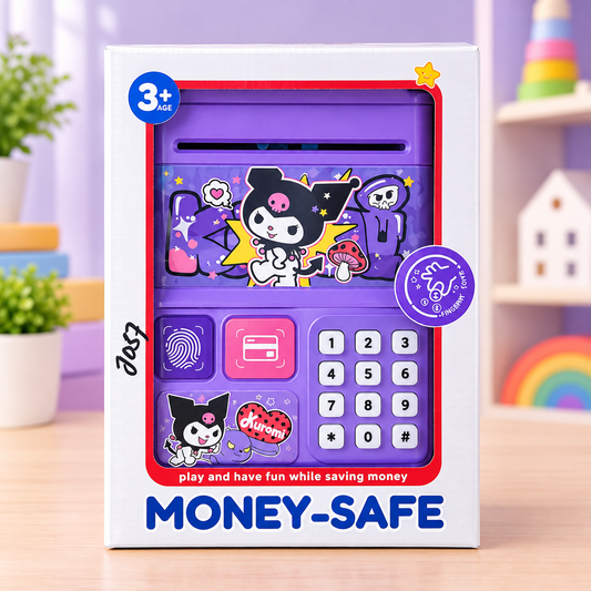 Money Safe Electronic Piggy Bank – Kuromi Design