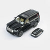 1:24 Toyota Land Cruiser Die-Cast Model Car with Remote Key, Lights & Sound