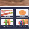 2-in-1 Adjustable Children's Sports Barbell & Dumbbell Set