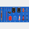 2 in 1 Rocket & Racing Car Launch Toys