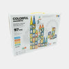 Colorful Magnetic Pipeline Building Block Set (97 PCS)