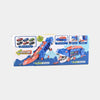 2-in-1 Transforming Dinosaur Transporter and Racing Track