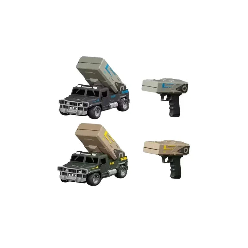 Remote Control Military Car With Money Spraying & Smoke Effect