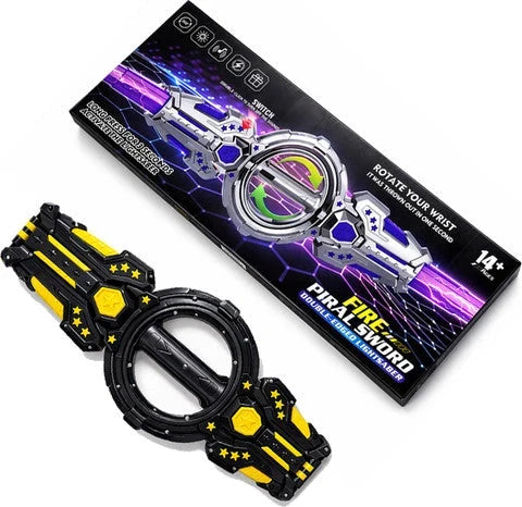 Dual-Head Rotating Sword With Light & Sound
