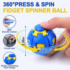 360° Press & Spin Fidget Spinner Ball
