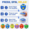 360° Press & Spin Fidget Spinner Ball