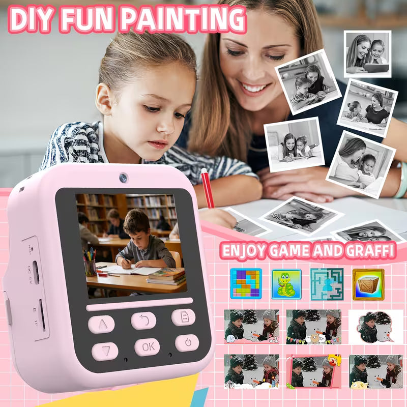 📸 Kids Instant Print Camera