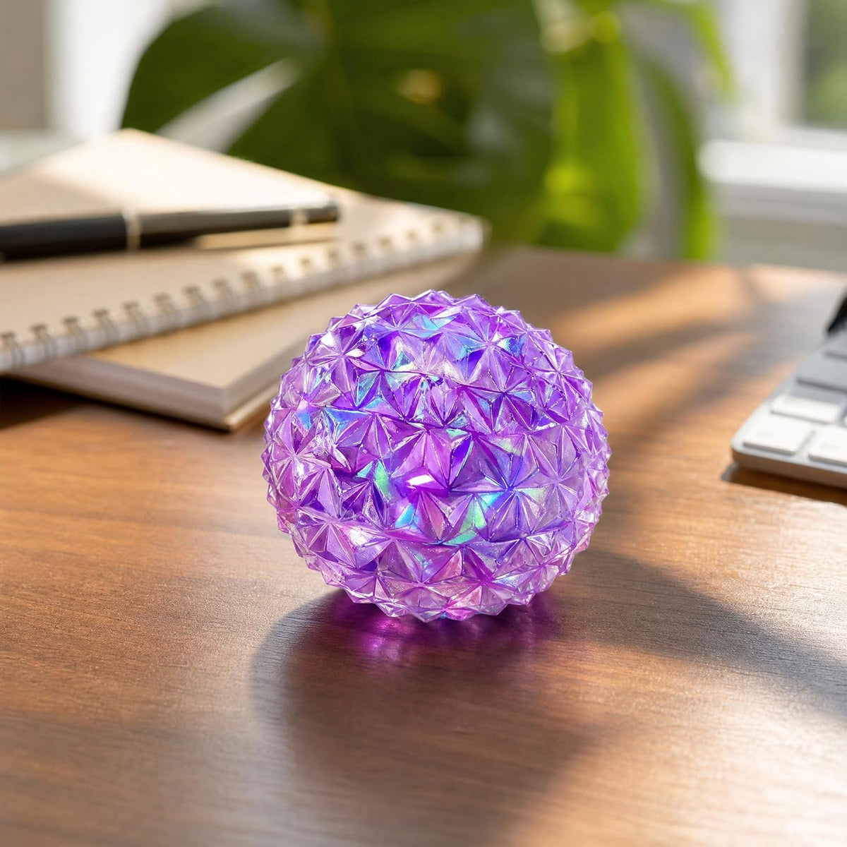 Brilliant Ball Stress Toy – Colorful Sensory Squeeze Ball