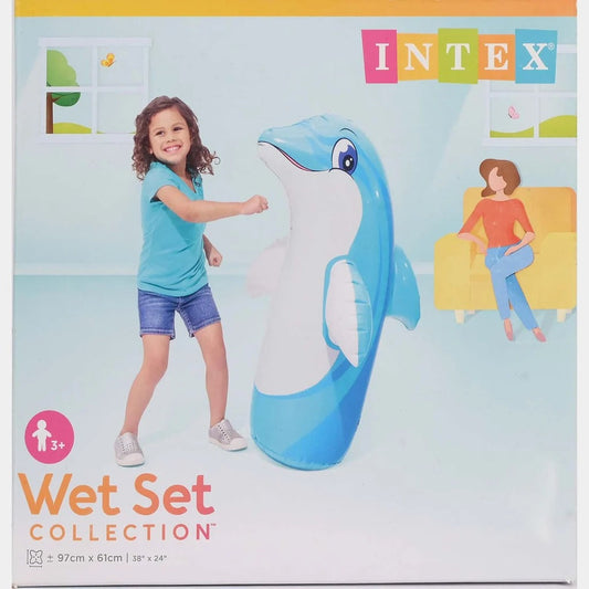 Intex 3D Bop Inflatable Punching Boxing Bag Dino