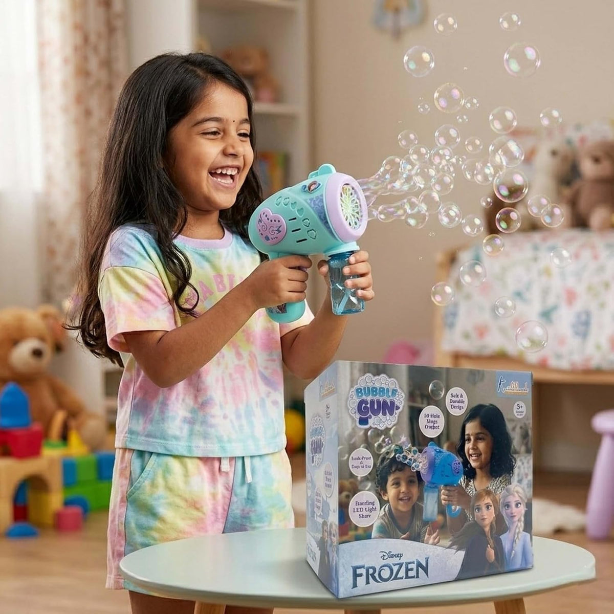 Bubble Gun – Automatic Bubble Blowing Toy