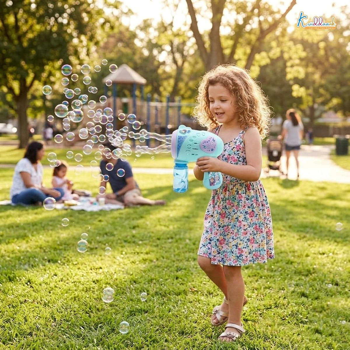 Bubble Gun – Automatic Bubble Blowing Toy