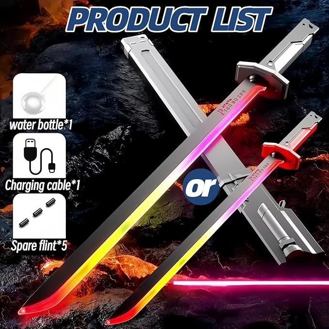 Sparkblade LED Light Sword with Smoke & Light Effects