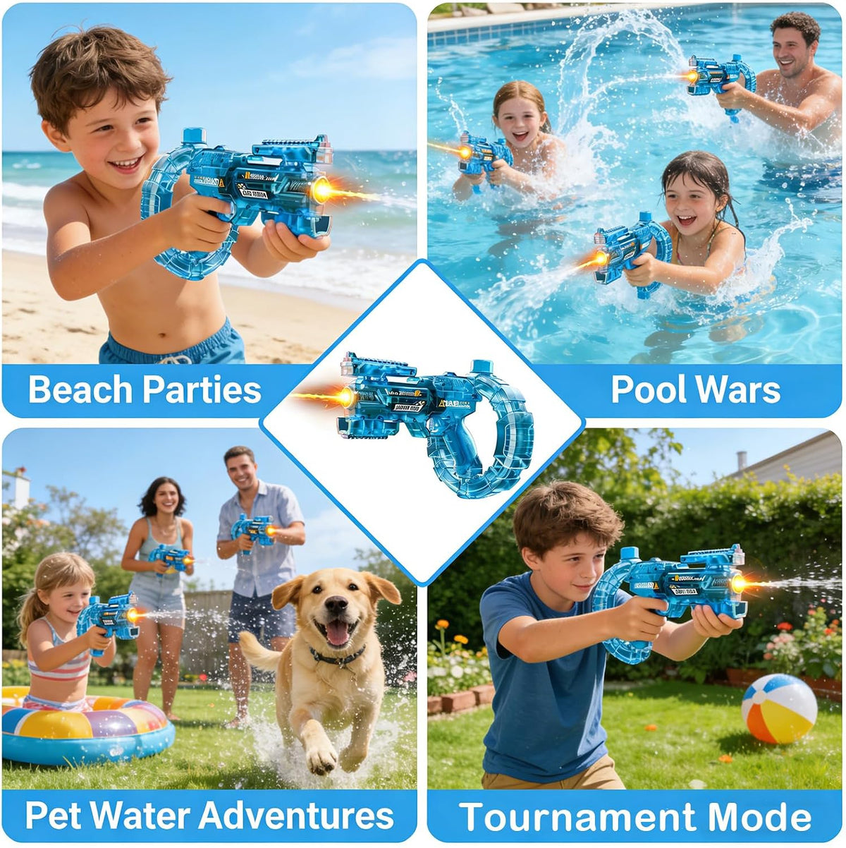 Electric Continuous Water Gun