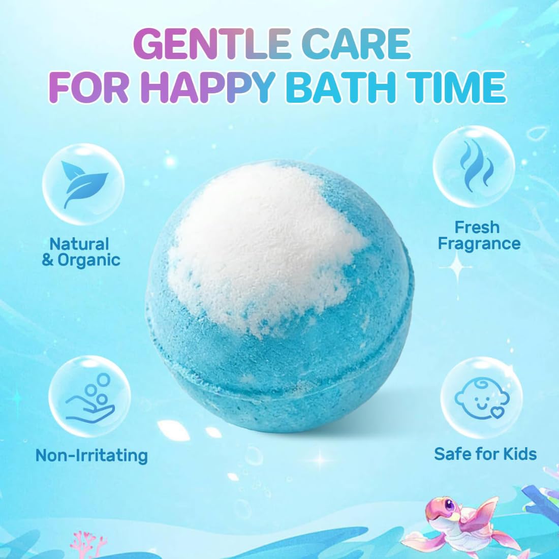 12-Piece Ocean Surprise Bath Bombs Gift Set