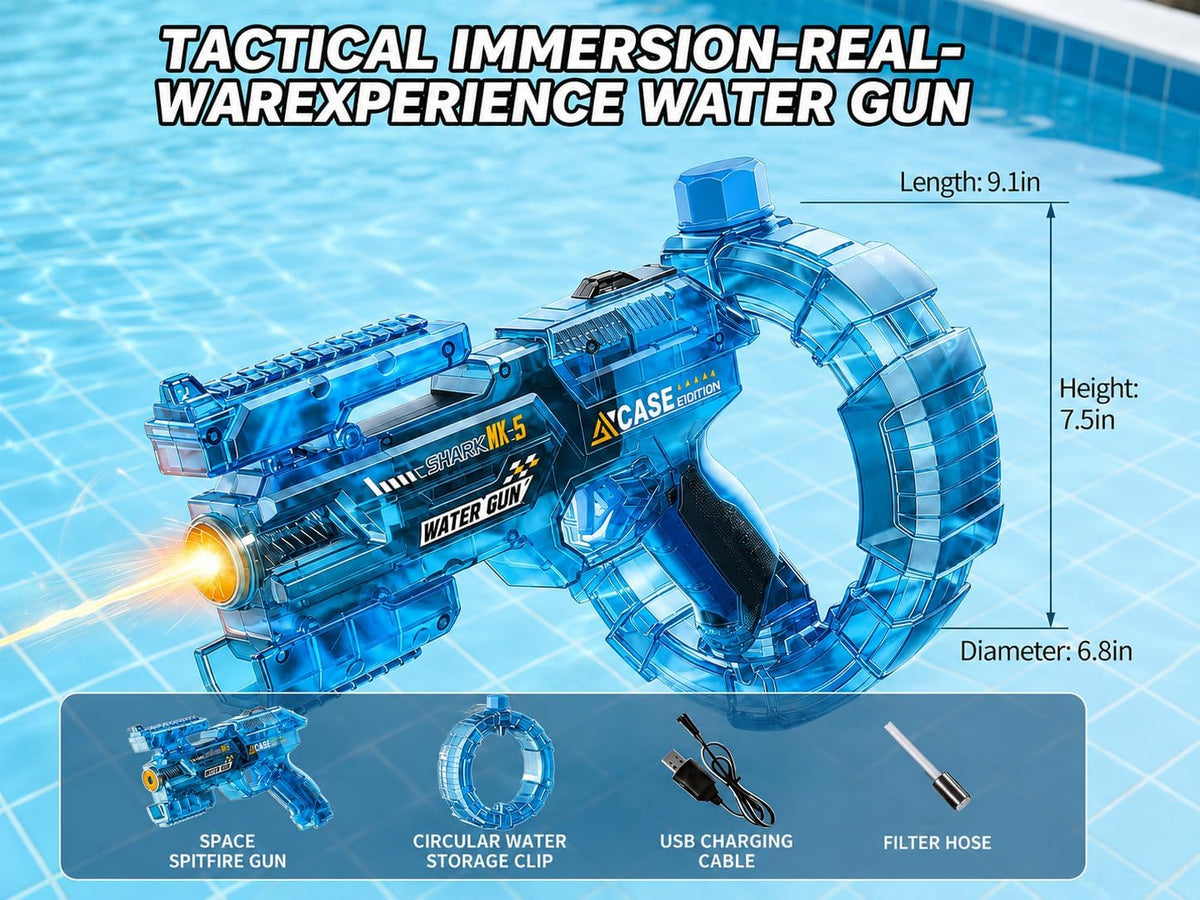 Electric Continuous Water Gun