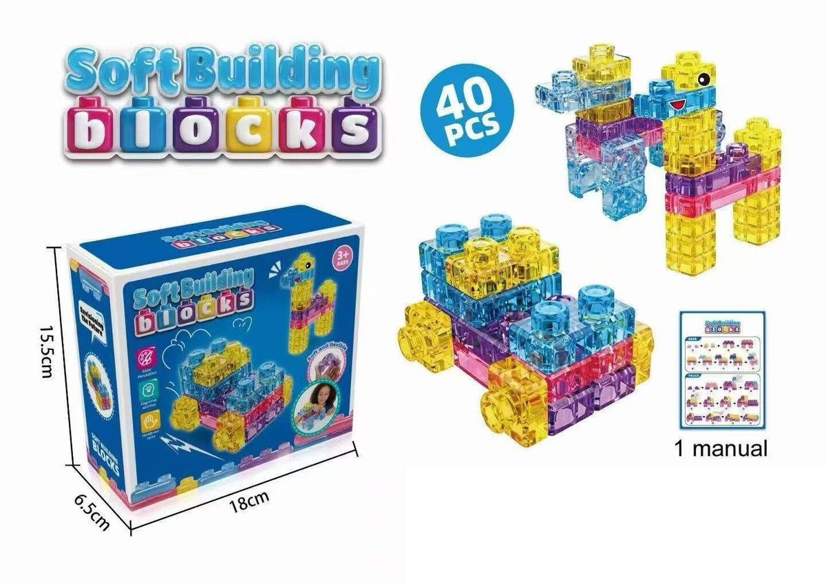 Magic Gummy Blocks – Colorful Building Blocks Set