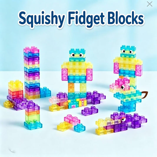 Magic Gummy Blocks – Colorful Building Blocks Set